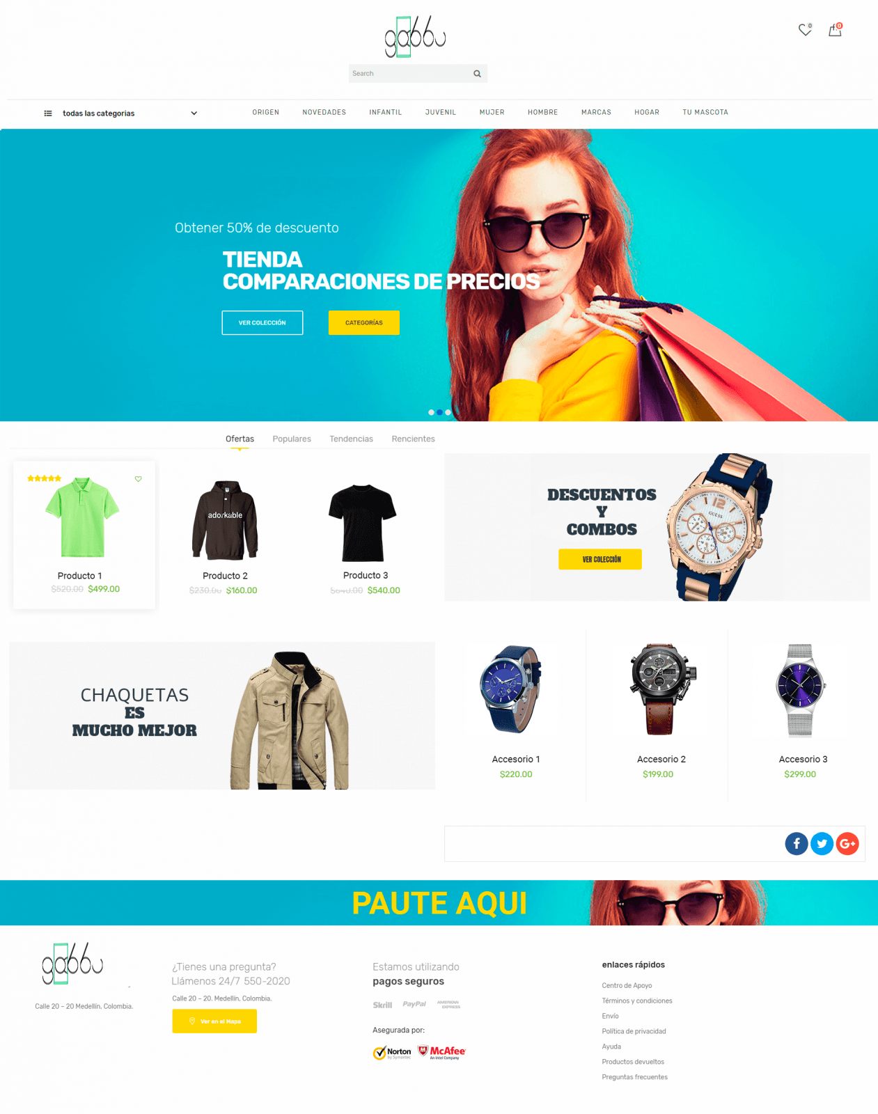 En este momento estás viendo GABBU. Diseño de Landingpage para eCommerce.
