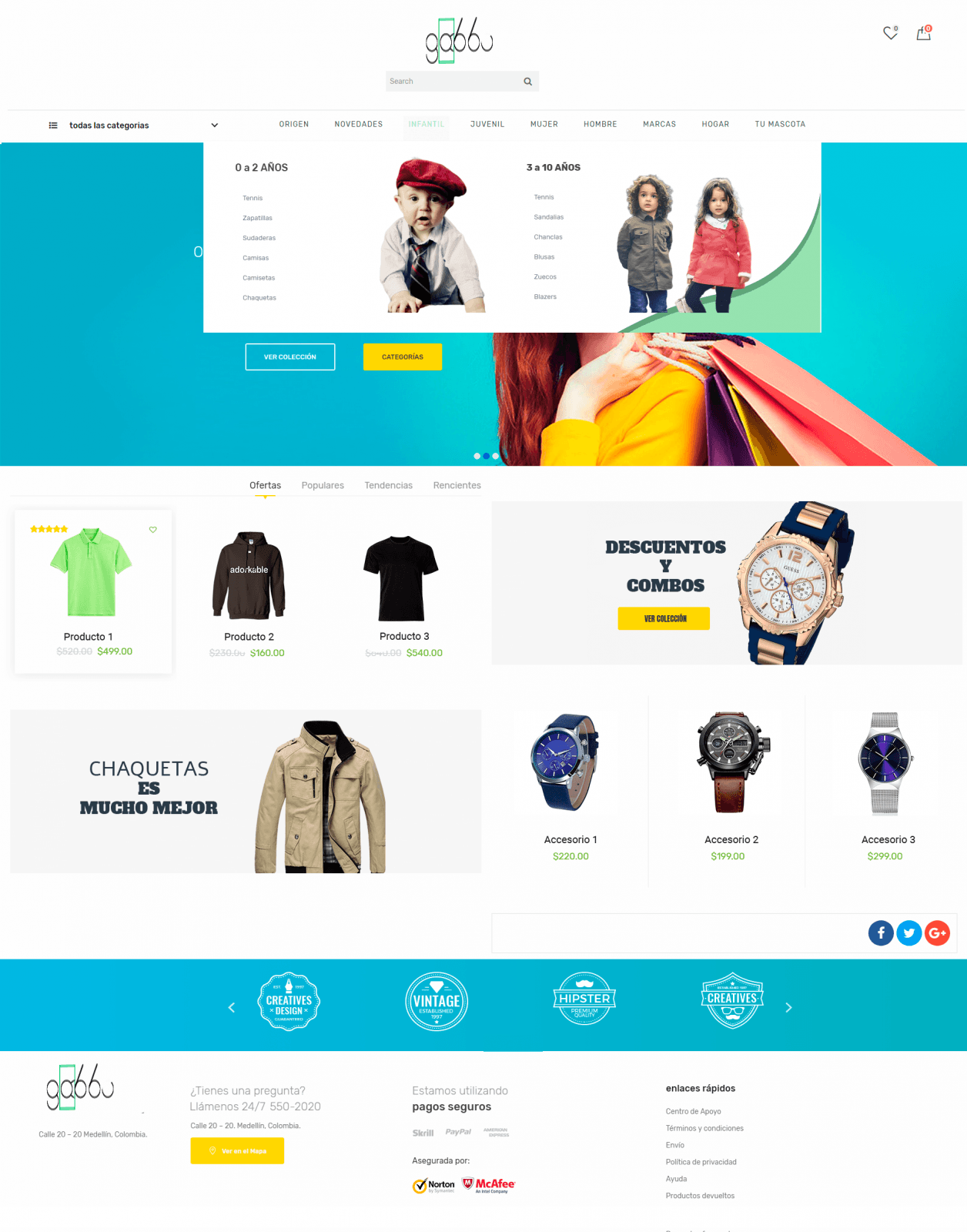 En este momento estás viendo GABBU.CO. Diseño de Landingpage para eCommerce.
