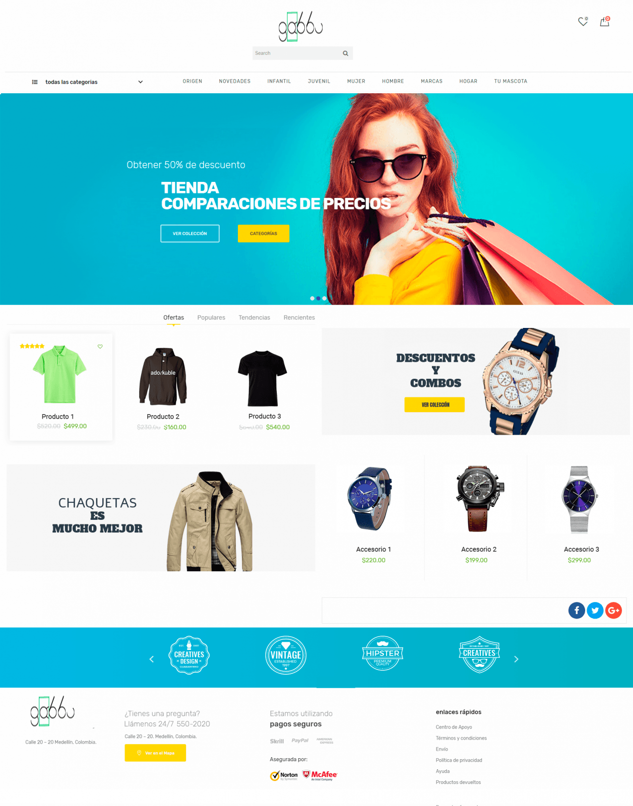 En este momento estás viendo GABBU. Diseño de Landingpage para eCommerce.